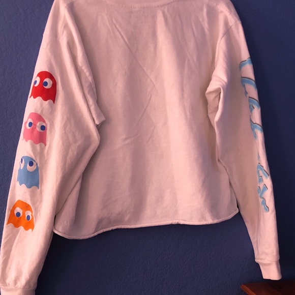PAC-MAN Crop-Top T-Shirt - Picture 2 of 2